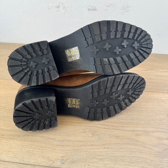 Madewell Carina Platform Chelsea Boot Sz 10, Burled Wood - Picture 7 of 7